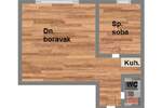 Jednoiposoban stan, Novi Sad, Bulevar Oslobođenja, prodaja, 32m2, 101900e, id1144346