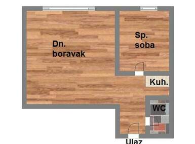 Jednoiposoban stan, Novi Sad, Bulevar Oslobođenja, prodaja, 32m2, 101900e, id1144346