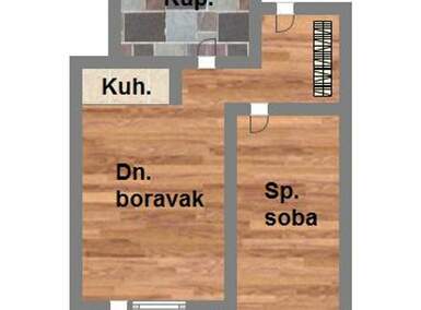 Dvosoban stan, Novi Sad, prodaja, 44m2, 84630e, id1145062