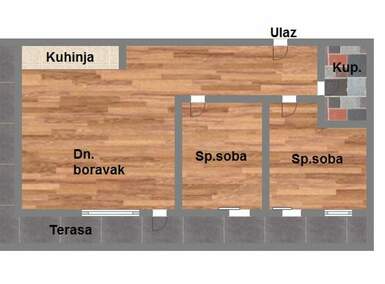 Trosoban stan, Novi Sad, prodaja, 76m2, 203340e, id1146033
