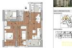 Trosoban stan, Beograd, Blok 60, prodaja, 67m2, 242303e, id1170257