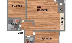 Trosoban stan, Novi Sad, prodaja, 68m2, 150450e, id1170388