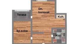Dvosoban stan, Novi Sad, Telep, prodaja, 41m2, 94350e, id1170389