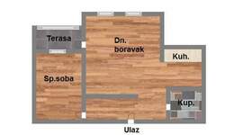 Dvosoban stan, Novi Sad, Telep, prodaja, 41m2, 94300e, id1170914