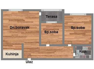 Trosoban stan, Novi Sad, prodaja, 56m2, 121520e, id1176491