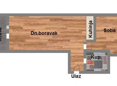 Dvosoban stan, Novi Sad, Novi Sad - Centar, prodaja, 44m2, 150270e, id1178501