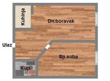 Jednoiposoban stan, Novi Sad, prodaja, 34m2, 79620e, id1179054