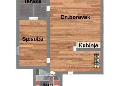 Jednoiposoban stan, Novi Sad, Telep, prodaja, 38m2, 88250e, id1181681