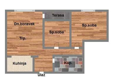 Trosoban stan, Novi Sad, Stari Majur, prodaja, 62m2, 141400e, id1183524
