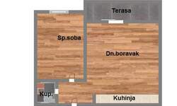 Dvosoban stan, Novi Sad, prodaja, 40m2, 108060e, id1190588