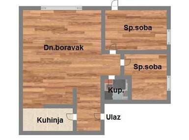 Trosoban stan, Novi Sad, prodaja, 66m2, 159760e, id1191808