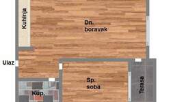 Dvosoban stan, Novi Sad, prodaja, 44m2, 106800e, id1193469