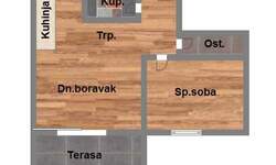 Dvosoban stan, Novi Sad, prodaja, 36m2, 85660e, id1195208