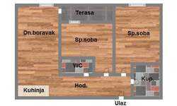 Trosoban stan, Novi Sad, Telep, prodaja, 76m2, 173010e, id1198247