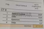 Dvosoban stan, Kragujevac, Mala Vaga, prodaja, 47m2, 72400e, id1307217