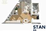 Jednosoban stan, Niš, prodaja, 35m2, 58275e, id1356624