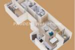 Dvoiposoban stan, Beograd, Lekino Brdo, prodaja, 59m2, 199900e, id1364603