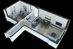 Dvosoban stan, Kragujevac, Erdoglija, prodaja, 40m2, 72037e, id1374403
