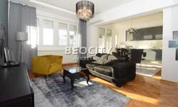 Trosoban stan, Beograd, Vračar (centar), izdavanje, 80m2, 1100e, id1375179