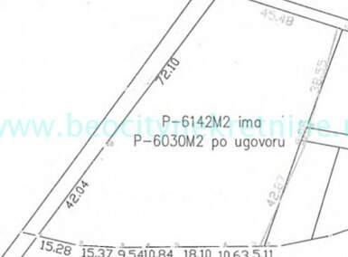 Plac, Beograd, Krnjača, prodaja, 6100m2, 480000e, id1375364
