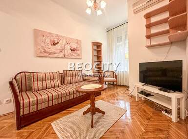 Trosoban stan, Beograd, Vračar (centar), izdavanje, 50m2, 800e, id1375399