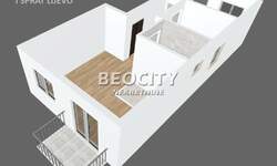 Trosoban stan, Beograd, Žarkovo, prodaja, 52m2, 110495e, id1375867