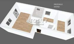 Trosoban stan, Beograd, Žarkovo, prodaja, 55m2, 117262e, id1375874