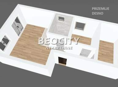 Trosoban stan, Beograd, Žarkovo, prodaja, 55m2, 117262e, id1375874