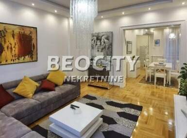 Trosoban stan, Beograd, Vračar (centar), izdavanje, 100m2, 1350e, id1376065