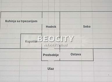 Jednosoban stan, Beograd, Žarkovo, prodaja, 32m2, 75000e, id1376072