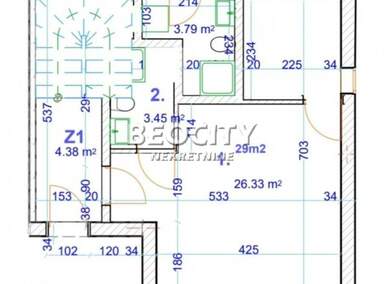 Dvosoban stan, Novi Sad, prodaja, 30m2, 43000e, id1376077