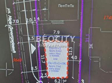 Plac, Beograd, Mirijevo I, prodaja, 300m2, 45000e, id1376186