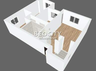 Cetvorosoban stan, Beograd, Voždovac, prodaja, 75m2, 247500e, id1376269
