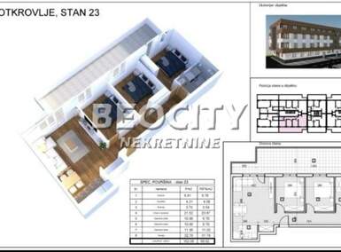 Cetvorosoban stan, Novi Sad, Adice, prodaja, 102m2, 147900e, id1376428