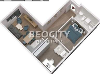 Trosoban stan, Novi Sad, Nova Detelinara, prodaja, 53m2, 132500e, id1376650