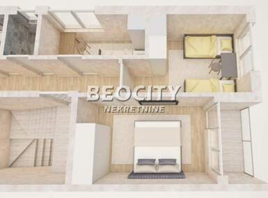 Cetvorosoban stan, Novi Sad, prodaja, 70m2, 127000e, id1376889