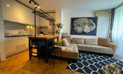 Dvosoban stan, Beograd, Hotel Jugoslavija, izdavanje, 44m2, 700e, id1378199