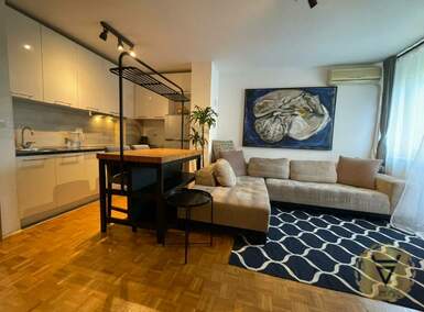 Dvosoban stan, Beograd, Hotel Jugoslavija, izdavanje, 44m2, 700e, id1378199