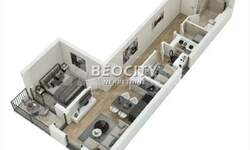 Dvosoban stan, Beograd, Voždovac, prodaja, 57m2, 182912e, id1378997