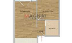 Dvosoban stan, Beograd, Višnjička Banja, prodaja, 47m2, 135888e, id1376790