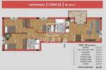Cetvorosoban stan, Beograd, Mirijevo, prodaja, 81m2, 170100e, id1117315