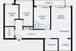 Cetvorosoban stan, Beograd, Crveni Krst, izdavanje, 88m2, 1400e, id1385393