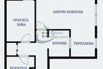 Dvosoban stan, Beograd, Golf Naselje, prodaja, 57m2, 163500e, id1389134