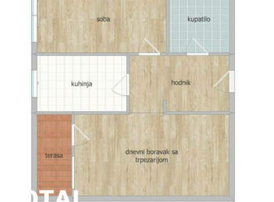 Dvosoban stan, Novi Sad, Telep, prodaja, 47m2, 121440e, id1389130