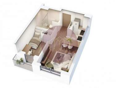 Dvosoban stan, Beograd, Mali Mokri Lug, prodaja, 33m2, 97800e, id1391666