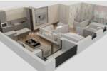 Trosoban stan, Beograd, Banovo Brdo, prodaja, 57m2, 200690e, id1391699