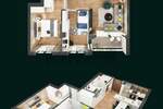 Troiposoban stan, Kragujevac, Erdoglija, prodaja, 62m2, 121275e, id1392268