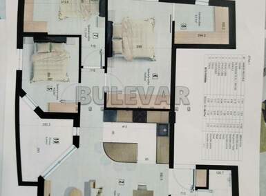 Cetvorosoban stan, Kragujevac, Centar, prodaja, 90m2, 162000e, id1392275