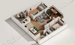 Trosoban stan, Beograd, Lion, prodaja, 66m2, 219483e, id1392647