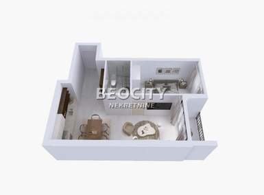 Dvosoban stan, Novi Sad, Centar, prodaja, 51m2, 153000e, id1392722